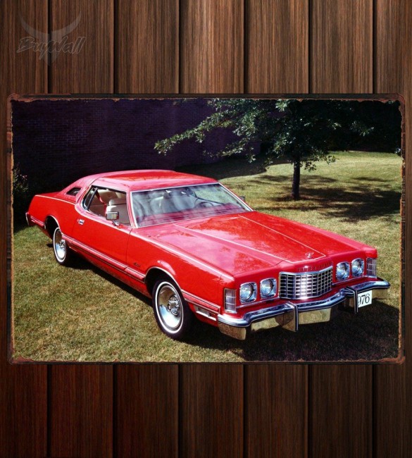 Металлическая табличка Ford Thunderbird 319 Металлическая табличка Ford Thunderbird 319
